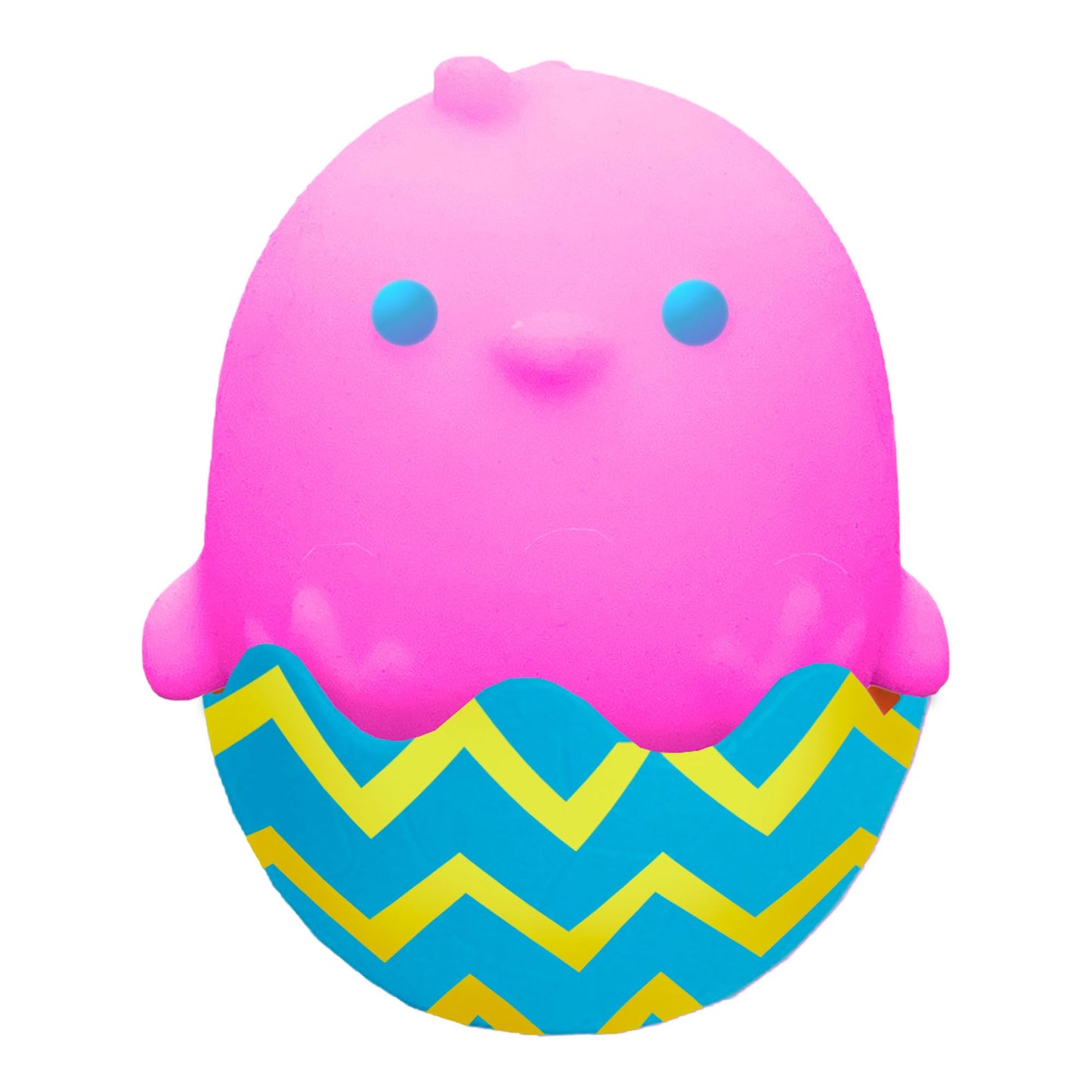 NeeDoh Chickadeedoos - Easter Squeeze Toy - Assorted Colors - Ages 3 to Adult (Pack of 1)