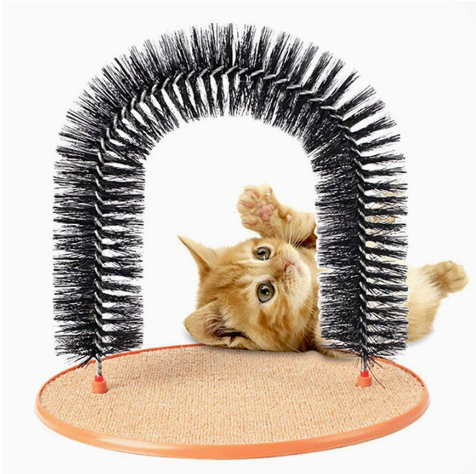 Grooming Cat Toy Arch