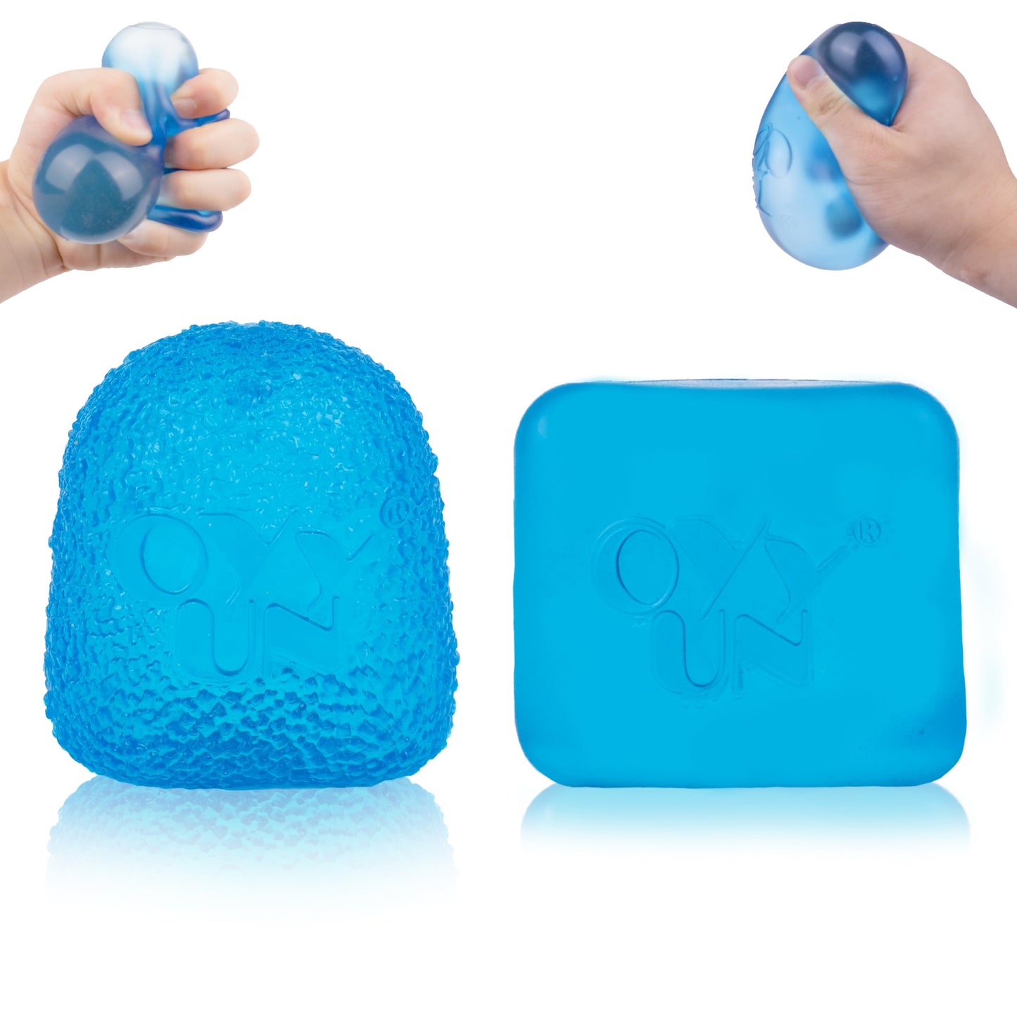 ❄️ Sensory Ice Cube Fidget Toy – Gel-Filled Squishy Stress Ball for Anxiety Relief & Focus