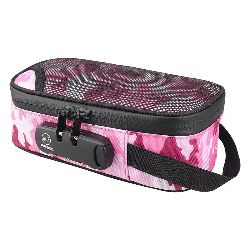 Large Capacity Odor-Proof Travel Pipe Bag with Lock