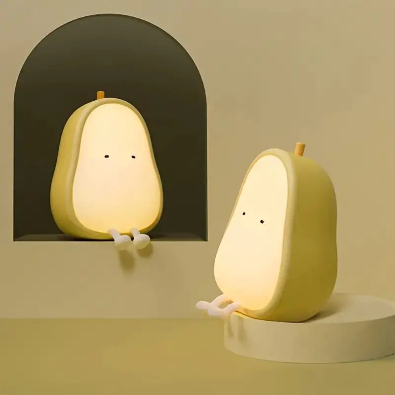 Duck Pear USB Rechargeable Stepless Dimming Night Light
