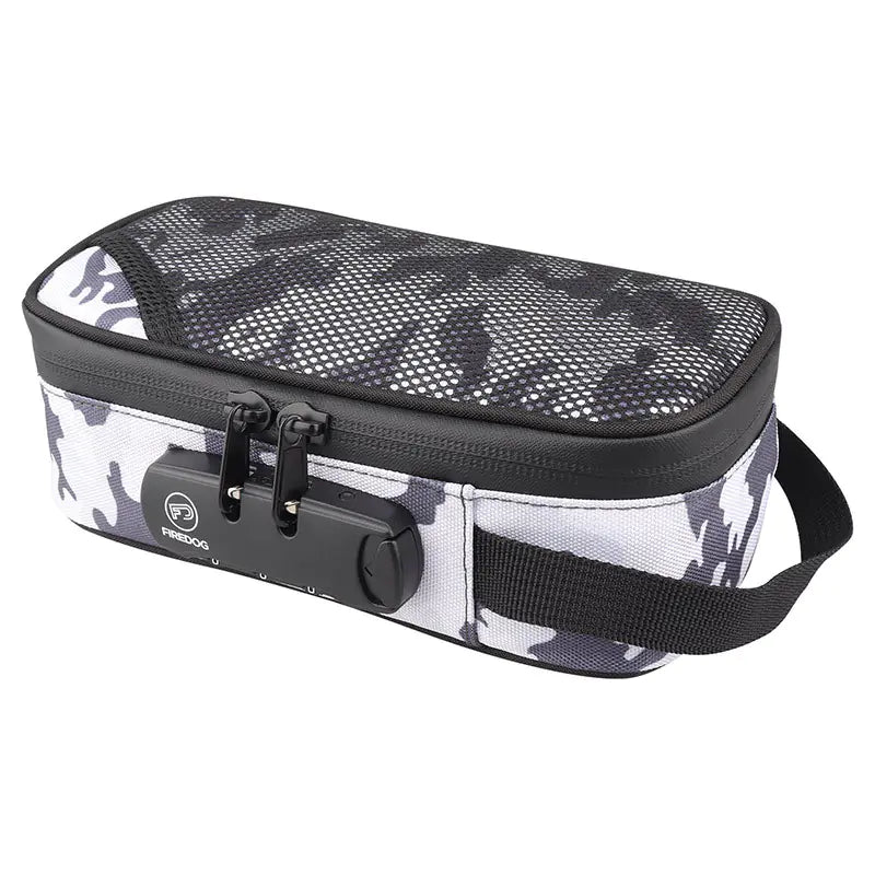 Large Capacity Odor-Proof Travel Pipe Bag with Lock